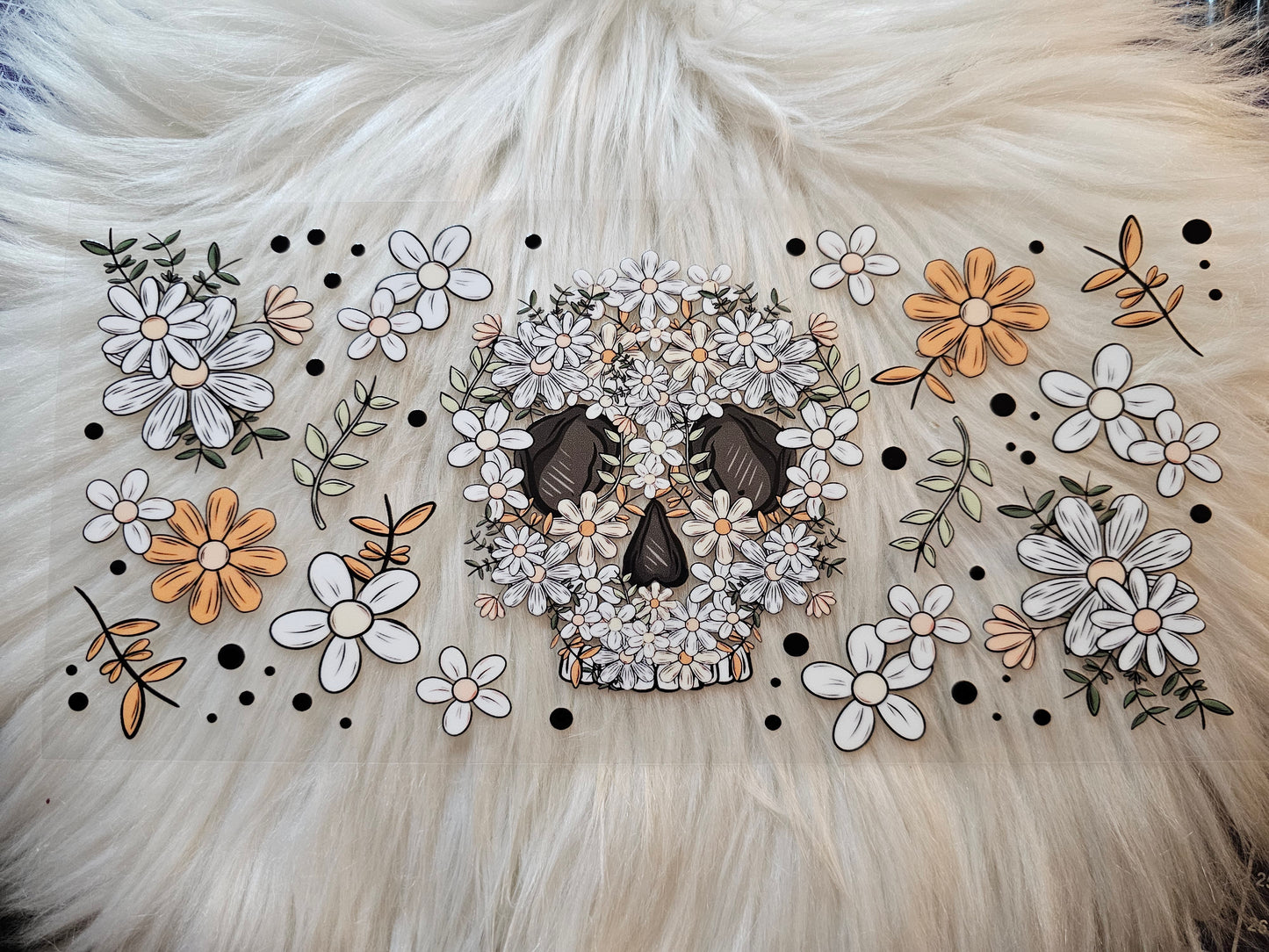 Skull flowers