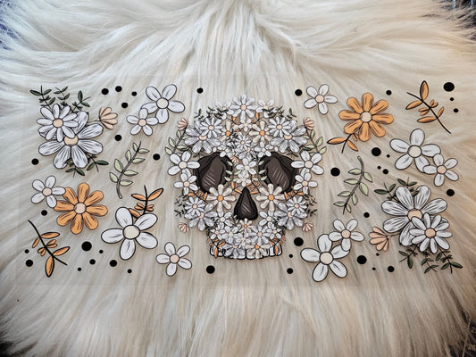 Skull flowers